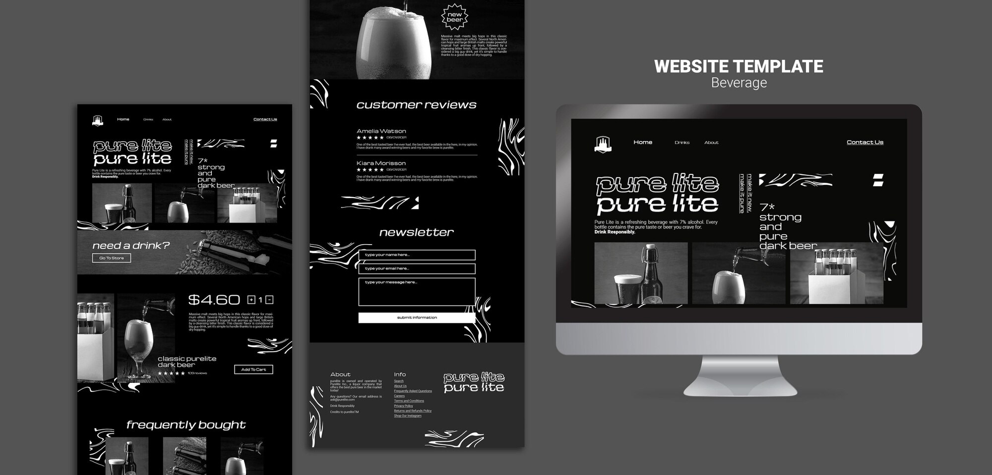 Web developer portfolio featuring responsive websites and application projects